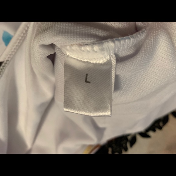 Floral Halter Lace one piece swimsuit - Picture 10 of 11